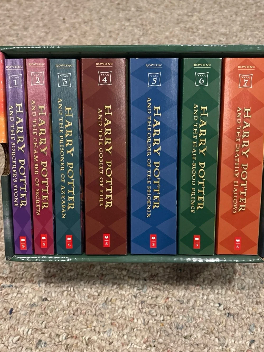 Harry Potter Boxed Set - Colorful Hardcover Collection